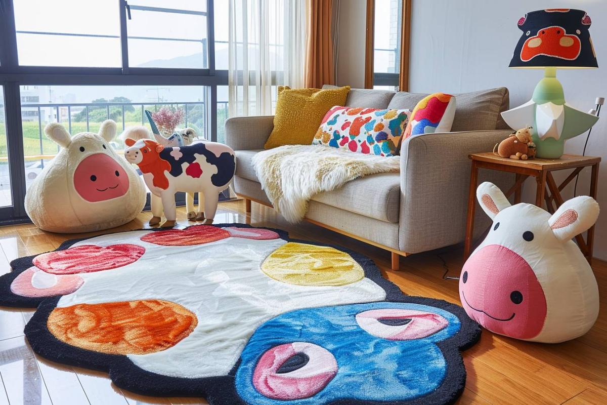 Idées originales de déco vache qui rit pour une touche ludique dans votre intérieur