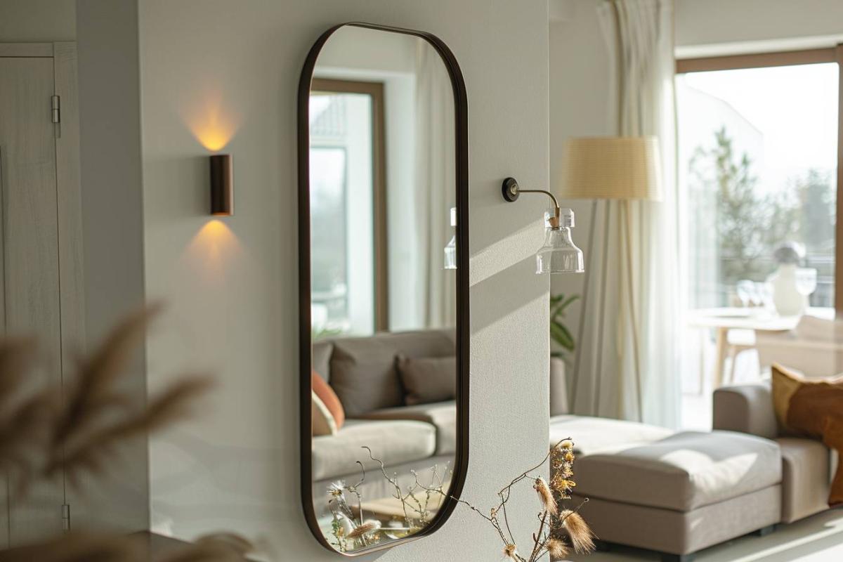 Miroir salon moderne : idées et inspirations pour une décoration élégante et contemporaine