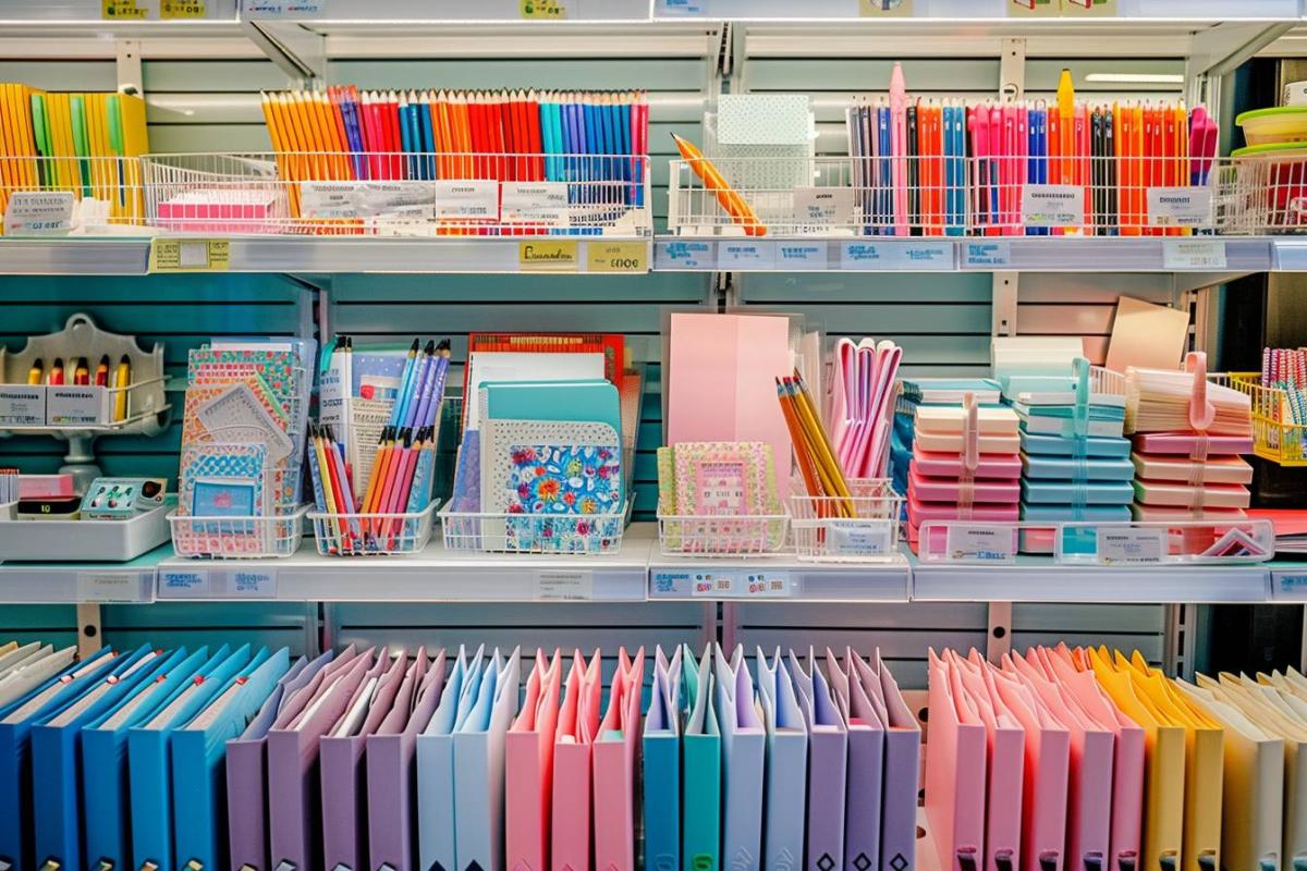 Que trouve-t-on dans une papeterie ? Liste complète des produits vendus en magasin
