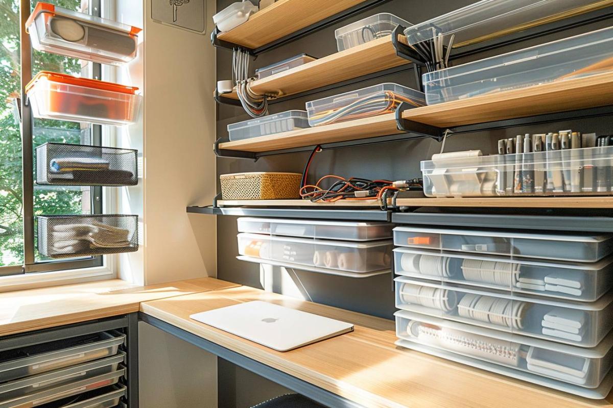 Astuce rangement bureau : 10 idées innovantes pour organiser votre espace de travail efficacement
