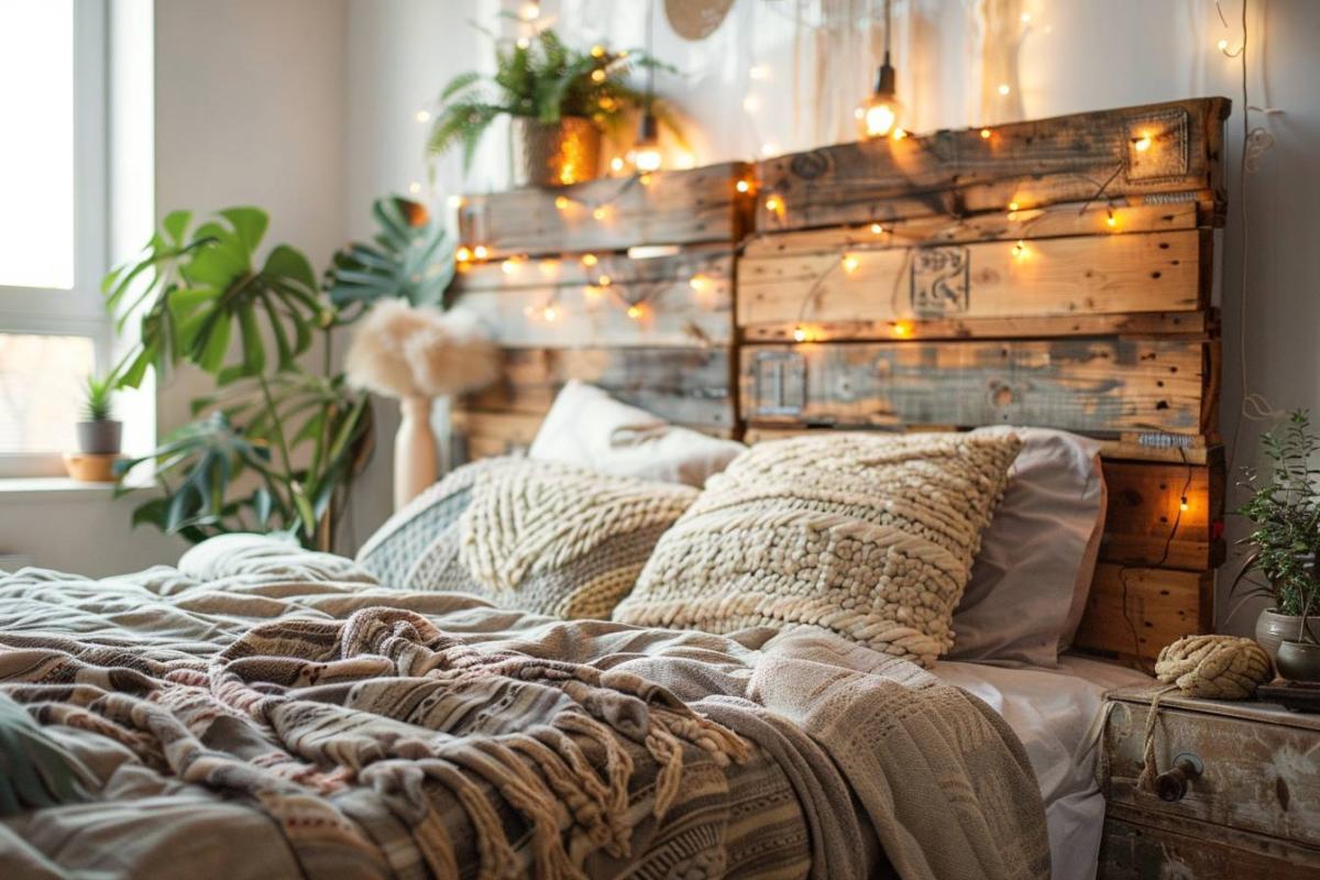 Comment fabriquer une tête de lit en palette : guide DIY complet pour une déco originale et écologique Comment fabriquer une tête de lit en palette : guide DIY complet pour une déco originale et écologique
