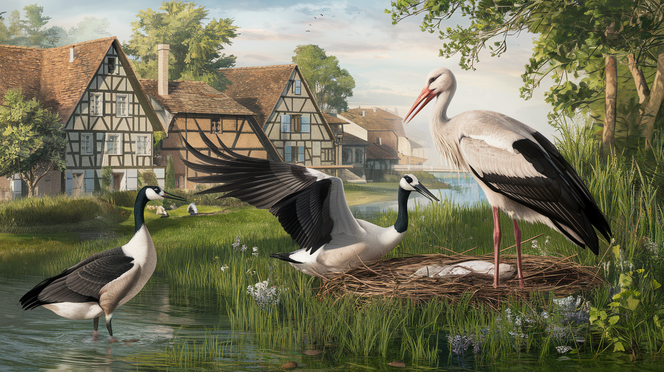 découvrez comment la lutte contre les ouettes d'égypte en alsace menace l'habitat des cigognes. explorez les conséquences de cette invasion sur la biodiversité locale et les efforts déployés pour préserver ces majestueux oiseaux.