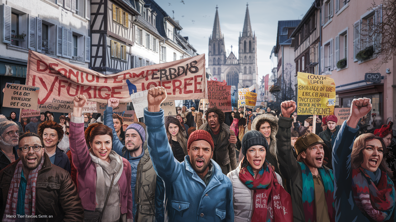 découvrez les mobilisations et les enjeux des grèves et manifestations de la fonction publique en alsace le 5 décembre. plongée au cœur des luttes sociales, entre revendications et réactions des acteurs locaux.