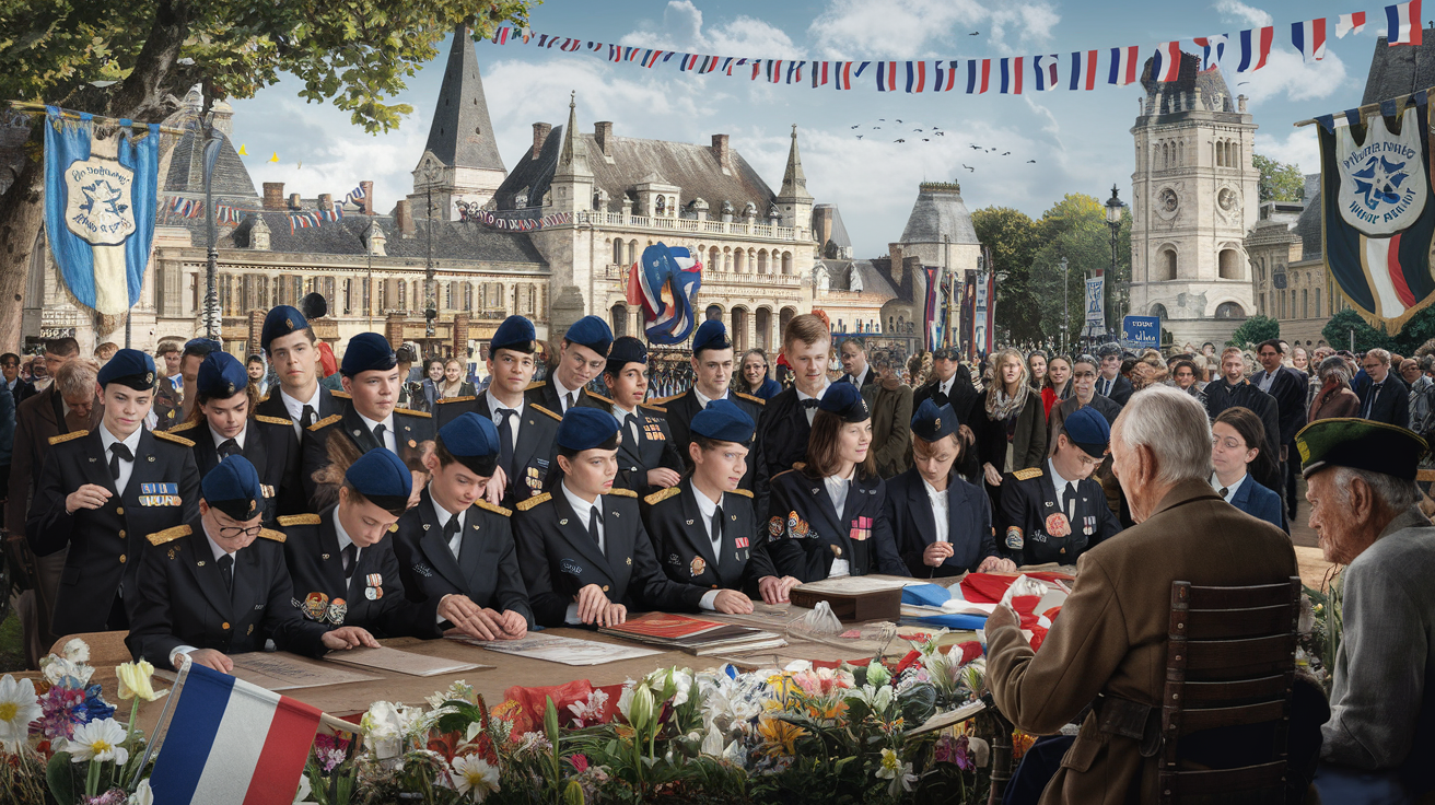 découvrez comment les élèves de saint-cyr commémorent les 80 ans de la libération de l'alsace en explorant l'héritage des héros d'hier. une célébration riche en émotions et en souvenirs pour rendre hommage à ceux qui ont marqué l'histoire de cette région.