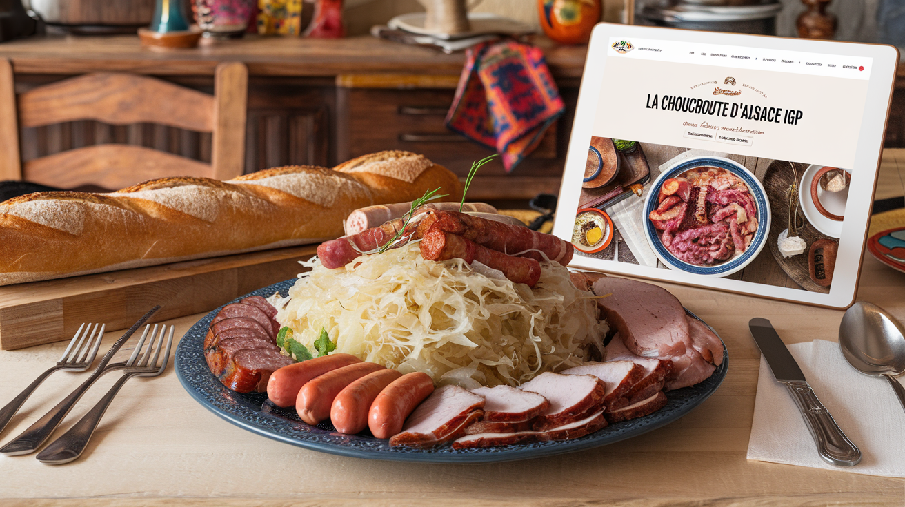 découvrez la choucroute d'alsace igp sur notre nouveau site internet. plongez dans l'univers de ce plat traditionnel, riche en saveurs et en histoire, et apprenez tout sur ses spécificités et sa préparation.