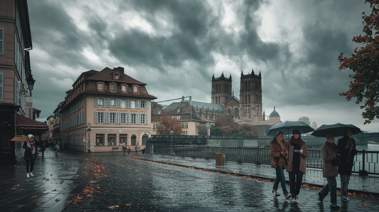 découvrez les prévisions météo pour ce vendredi en alsace, avec un ciel nuageux et des températures atteignant 9°c à strasbourg. restez informé des conditions climatiques pour planifier votre journée en toute sérénité.