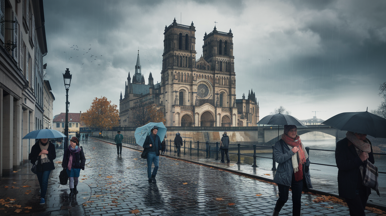 découvrez la météo en alsace pour ce vendredi : des nuages dominants et des températures fraîche de 9°c à strasbourg. préparez-vous pour une journée tempérée et restez informé des conditions météorologiques! découvrez la météo en alsace pour ce vendredi : des nuages dominants et des températures fraîche de 9°c à strasbourg. préparez-vous pour une journée tempérée et restez informé des conditions météorologiques!