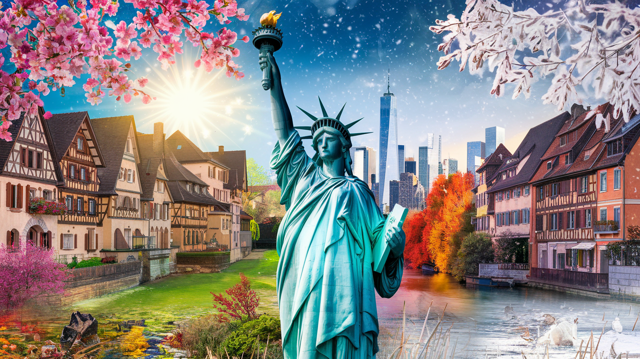découvrez les saisons d'alsace à travers l'œuvre d'auguste bartholdi, véritable symbole de la liberté, qui unit colmar à new york. une exposition inoubliable qui explore la vie et l'héritage de cet artiste emblématique.