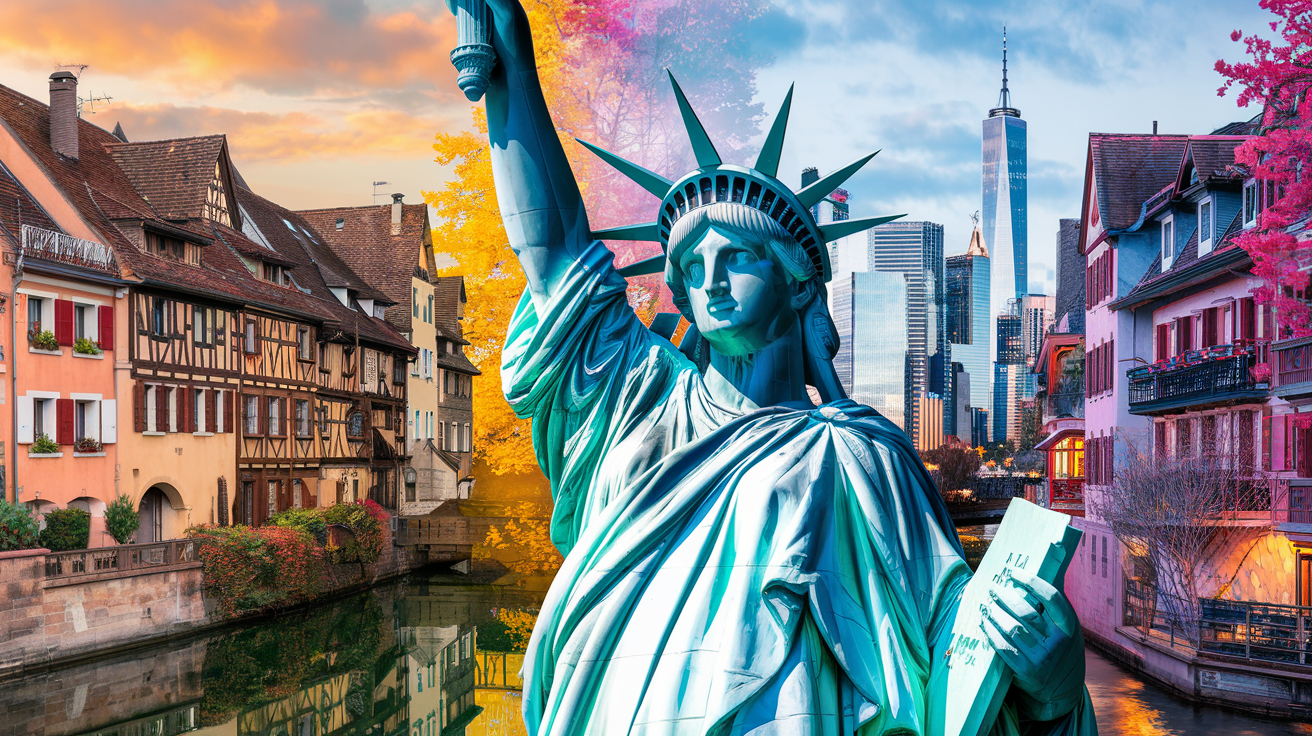 découvrez l'histoire fascinante d'auguste bartholdi et son œuvre emblématique, la statue de la liberté, qui relie colmar à new york. plongez dans les saisons d'alsace et explorez l'héritage culturel et artistique de cette région en célébrant le génie de bartholdi.