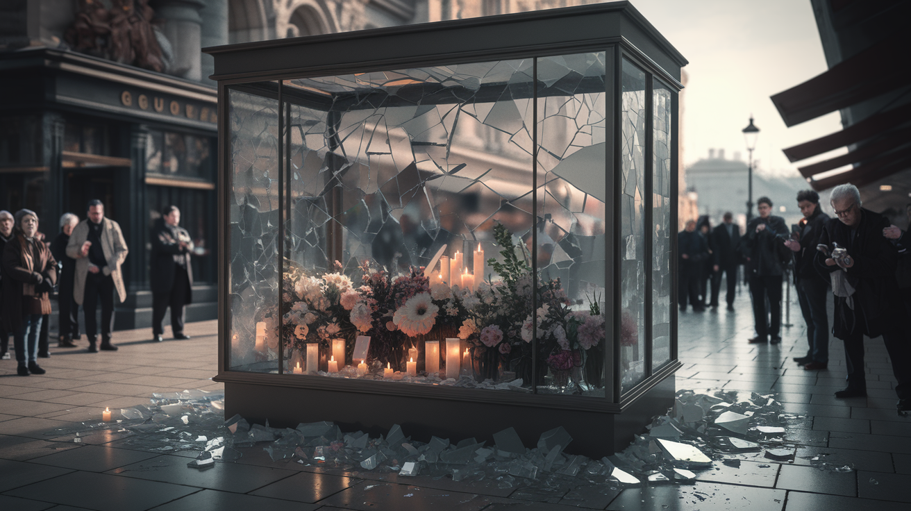 découvrez les détails sur les dommages subis par l'une des vitrines commémoratives rendues en hommage aux victimes de l'attentat de strasbourg. cet événement symbolique rappelle l'importance de ne jamais oublier et de honorer la mémoire des victimes.