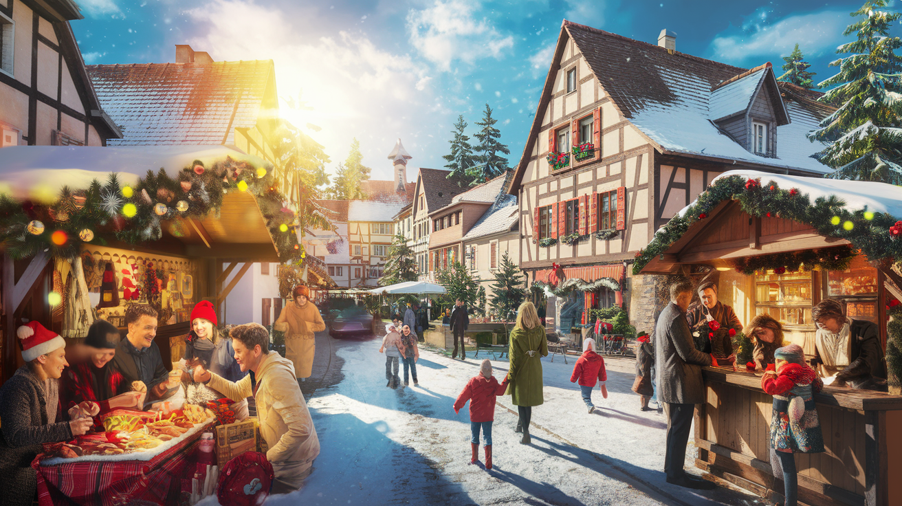 découvrez le charme du centre-alsace avec notre guide sur un noël ensoleillé aux réjouissances dorées. plongez dans une ambiance festive unique, entre marchés de noël féeriques, illuminations scintillantes et traditions alsaciennes. vivez des moments inoubliables en famille et entre amis au cœur de cette région envoûtante.