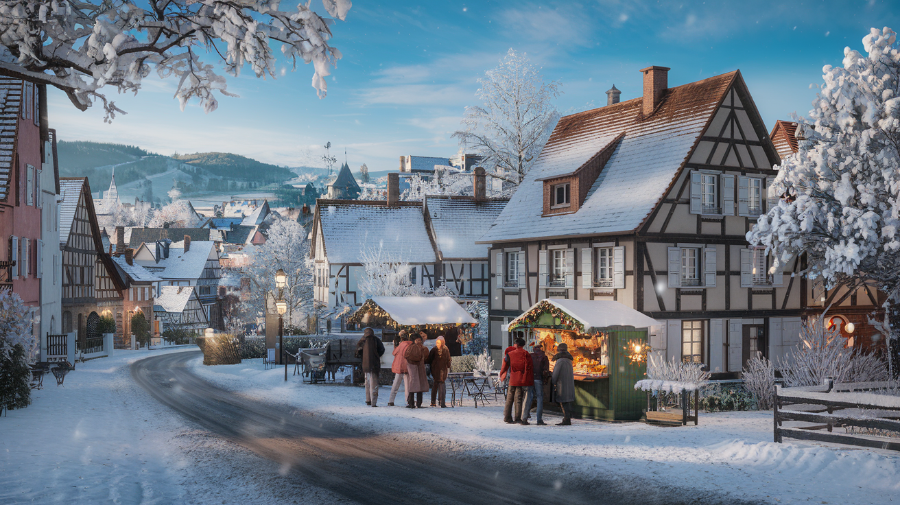 participez à une journée inoubliable le samedi 21 décembre 2024, à la découverte des magnifiques routes de l'alsace. explorez ses paysages enchanteurs, ses villages pittoresques et sa riche culture, tout en profitant d'activités uniques et de rencontres authentiques. ne manquez pas cette occasion de vivre la magie de l'alsace en hiver!