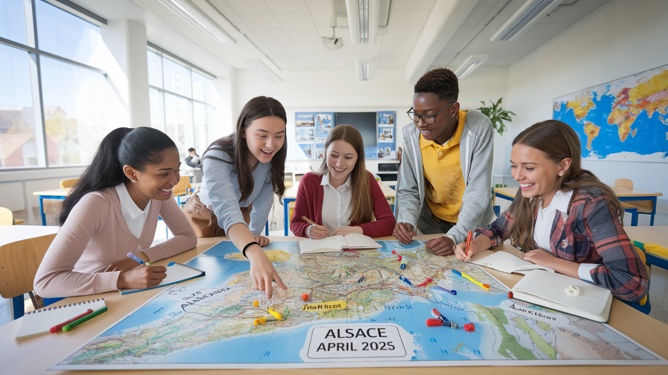 découvrez comment les élèves du lycée se préparent pour une aventure inoubliable en alsace en avril 2025. entre exploration culturelle, activités en plein air et immersion dans les traditions alsaciennes, ce projet promet d'être une expérience enrichissante et mémorable.