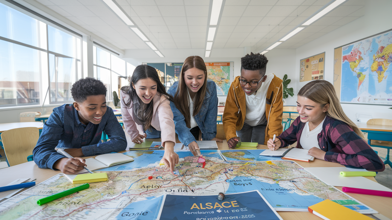 découvrez l'excitation d'un groupe d'élèves du lycée qui planifie une aventure inoubliable en alsace pour avril 2025. suivez-les dans leur préparation, leurs attentes et les lieux incontournables qu'ils souhaitent explorer.
