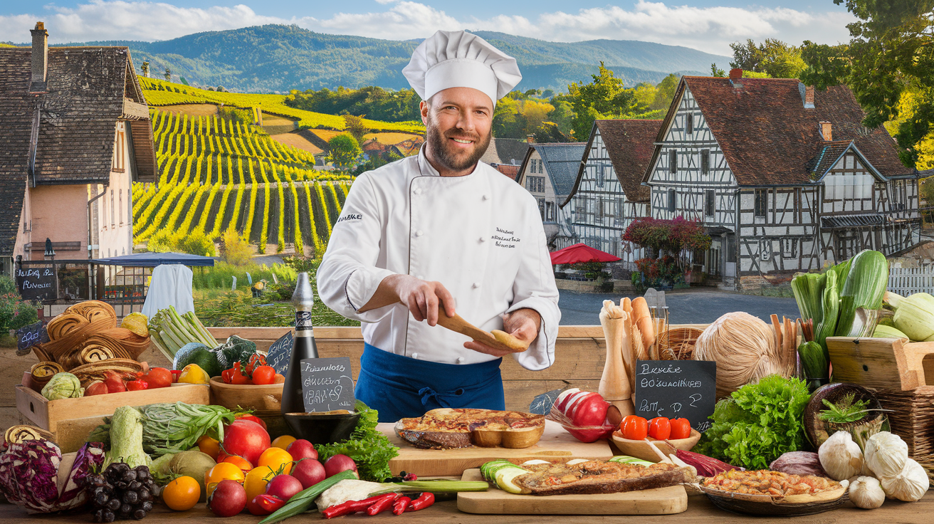 découvrez les délices d'alsace avec raphaële dans 'météo à la carte'. un voyage culinaire enrichissant qui vous fera savourer les arômes authentiques de cette région. plongez dans un festin de recettes traditionnelles et d'ingrédients locaux qui réveilleront vos papilles !