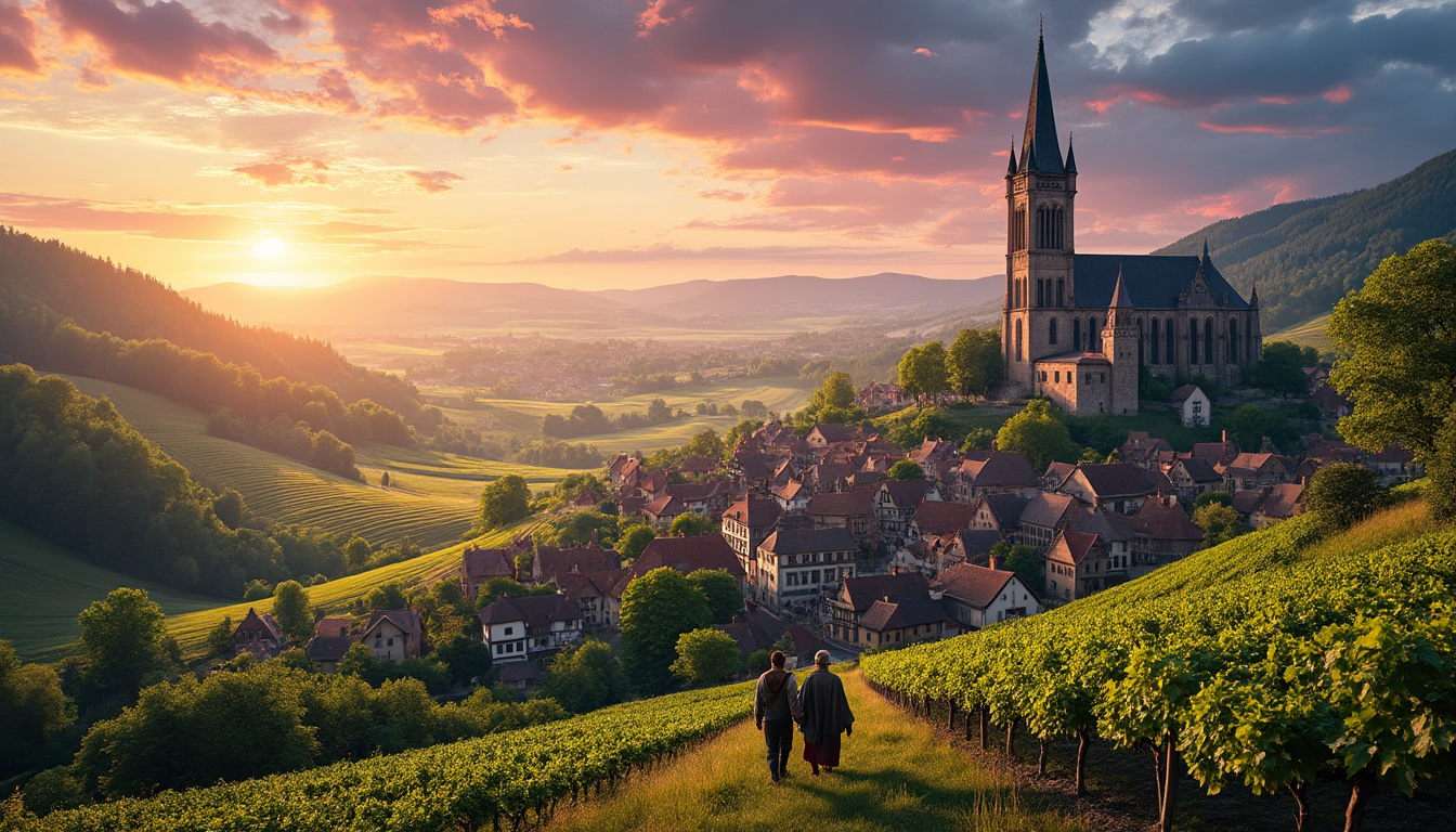 plongez dans l'histoire fascinante de l'alsace avec l'historienne marie-thérèse fischer. cette redécouverte graphique vous transporte à travers les âges, révélant les richesses culturelles et les évolutions architecturales de cette région emblématique. une aventure visuelle incontournable pour les passionnés d'histoire et de patrimoine.