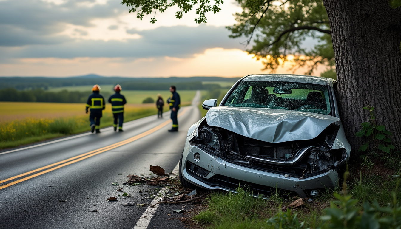 un tragique accident sur une route départementale a coûté la vie à un automobiliste de 52 ans, suite à une collision avec un arbre. découvrez les détails de cet incident tragique qui rappelle les dangers de la conduite.