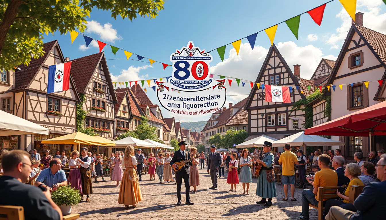 redessan rend hommage aux 80 ans de la libération d'issenheim, sa ville jumelle en alsace, à travers une cérémonie émouvante et des festivités riches en souvenirs, unissant les deux communes dans la célébration de leur histoire commune.