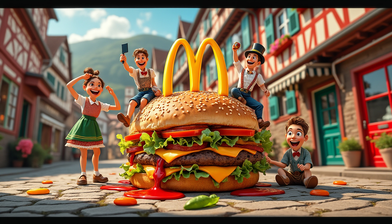 découvrez la vidéo humoristique qui explore le phénomène du burger 