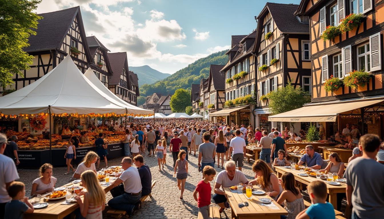 découvrez les événements incontournables en alsace du 6 juin au cœur de l'été ! ne manquez pas huit dimanches festifs remplis d'animations, de gastronomie locale et de culture. plongez dans l'ambiance chaleureuse de cette belle région et vivez des moments inoubliables.