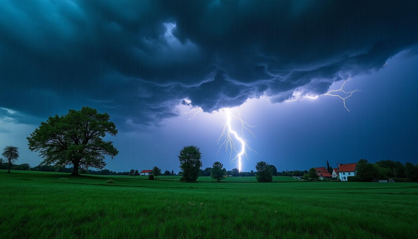 découvrez comment des orages intenses ont récemment déversé près de 50 millimètres de pluie en une heure en centre-alsace, entraînant des conditions météorologiques extrêmes et des impacts significatifs sur la région.