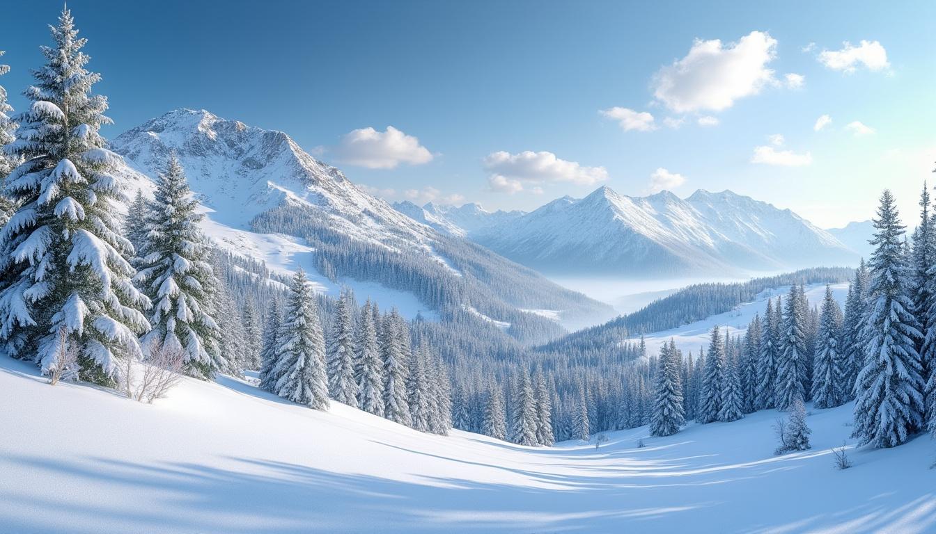 découvrez la beauté époustouflante de l'alsace sous un manteau blanc immaculé et laissez-vous envoûter par ses paysages hivernaux majestueux.