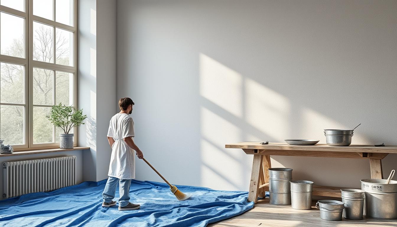 découvrez les techniques pour peindre avec une peinture à la chaux, un produit écologique et naturel, idéal pour donner un aspect authentique et respirant à vos murs.