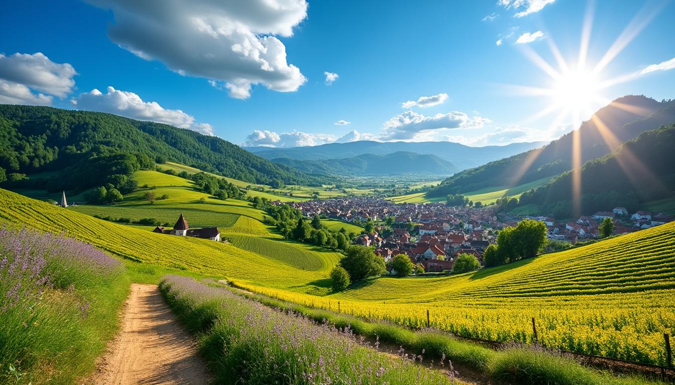 découvrez les prévisions météo en alsace avec un net coup de chaud prévu, dépassant les normes saisonnières. préparez-vous à des températures exceptionnellement élevées.
