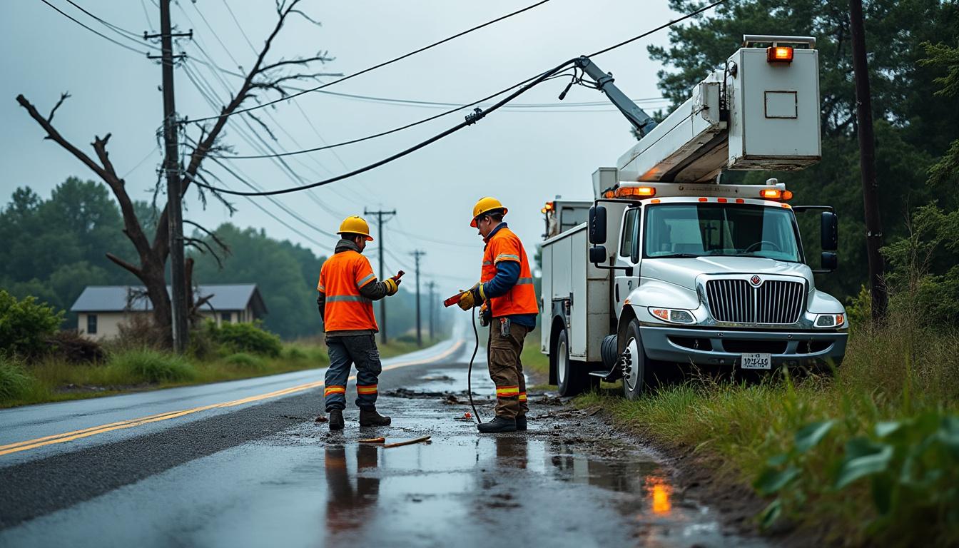 face aux tempêtes nils et pedro, enedis alsace franche-comté mobilise une troisième vague de renforts pour assister l’hérault dans la restauration rapide de l'électricité et la gestion des impacts.