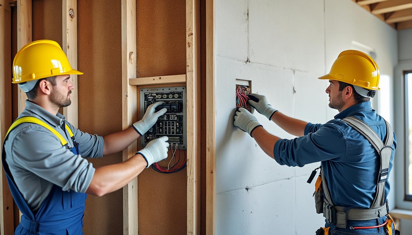 découvrez dans quel ordre réaliser vos travaux d'électricité et d'isolation pour optimiser sécurité et efficacité énergétique de votre habitation.