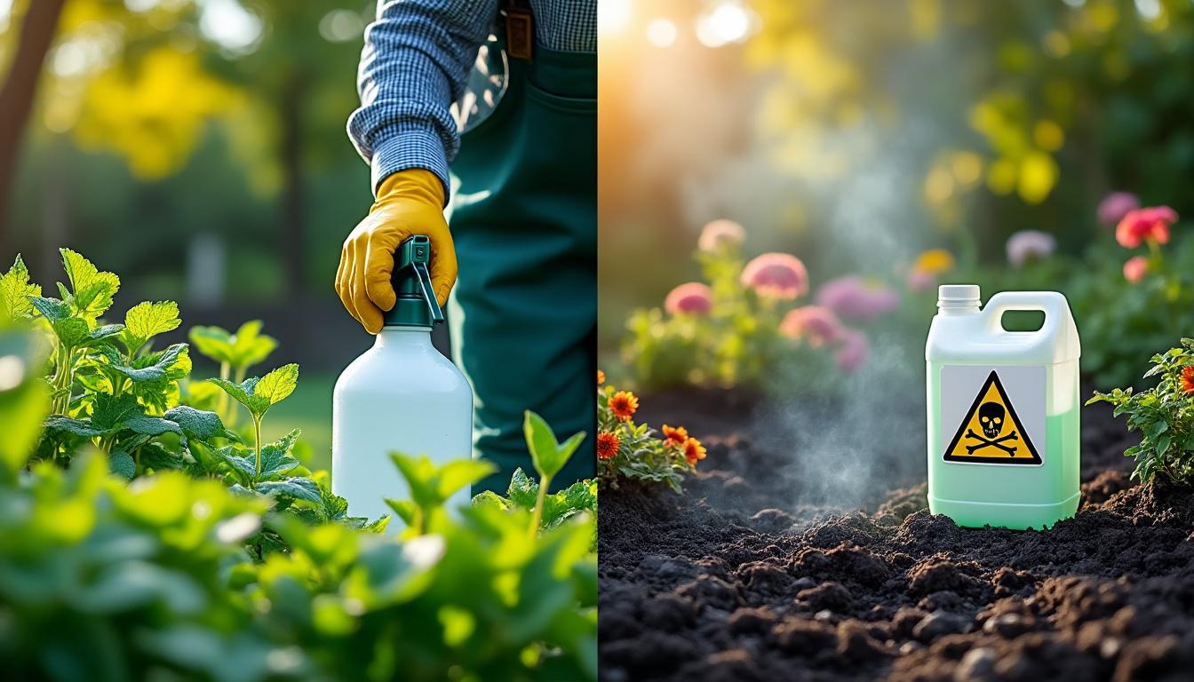 découvrez les effets de l'acide chlorhydrique comme désherbant : efficacité, risques et précautions indispensables pour une utilisation sécurisée.