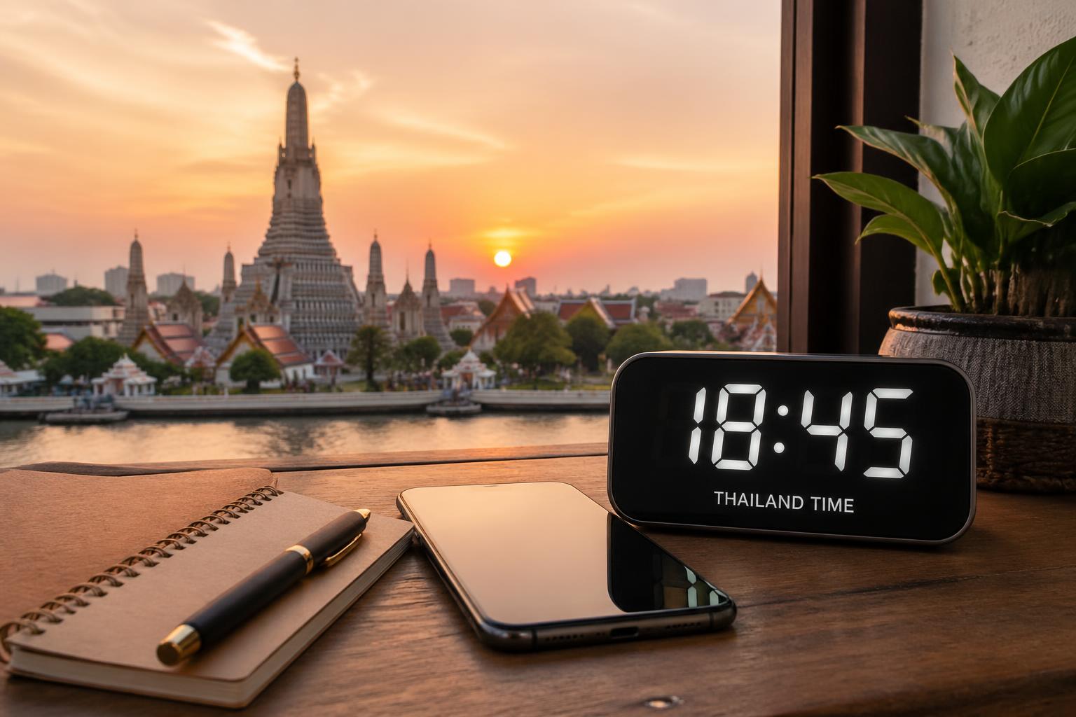 découvrez l'heure actuelle en thaïlande, le décalage horaire avec la france, et nos conseils pratiques pour appeler vos proches sans souci.