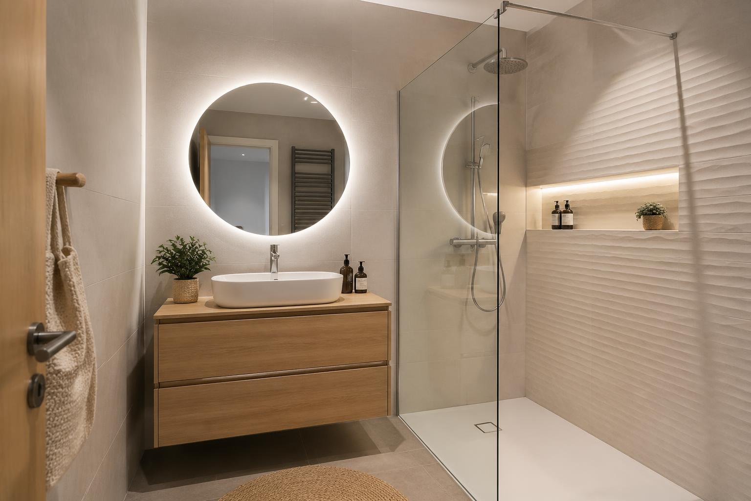 découvrez notre guide pratique pour choisir et installer un miroir éclairant dans votre salle de bain, alliant fonctionnalité et design pour un espace lumineux et moderne.