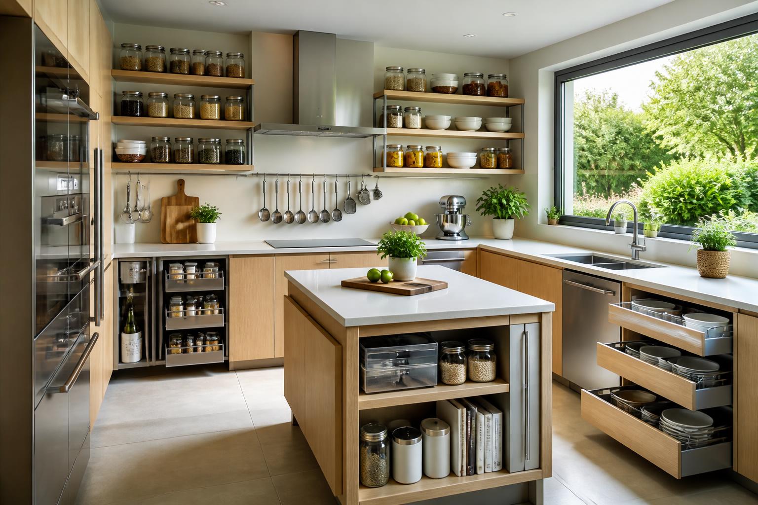 découvrez des astuces ingénieuses pour maximiser l'espace et organiser efficacement votre cuisine, alliant praticité et esthétisme pour un environnement convivial et ordonné.