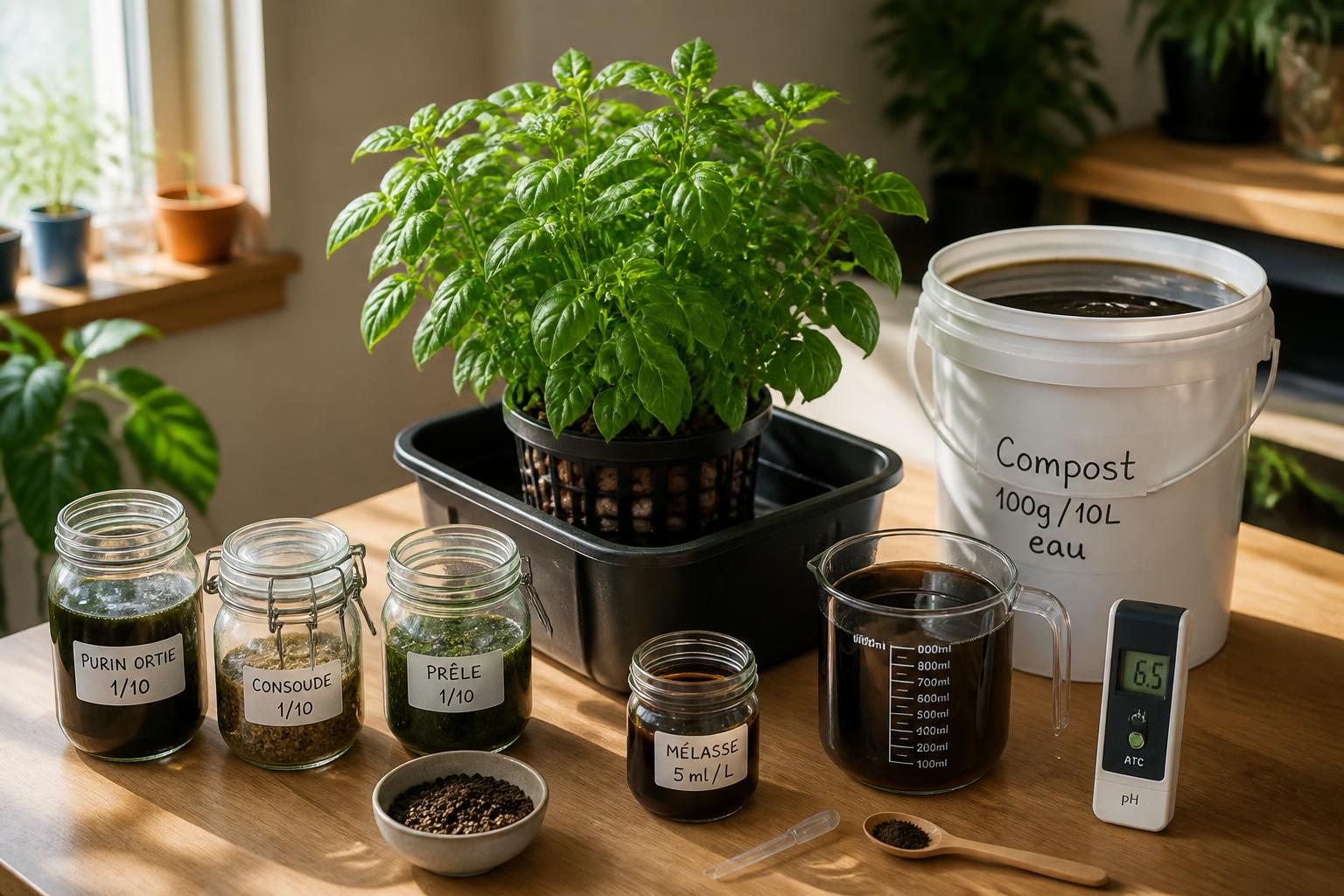 apprenez à fabriquer votre engrais hydroponique maison efficace et économique pour nourrir vos plantes en solution nutritive, tout en réduisant les coûts.