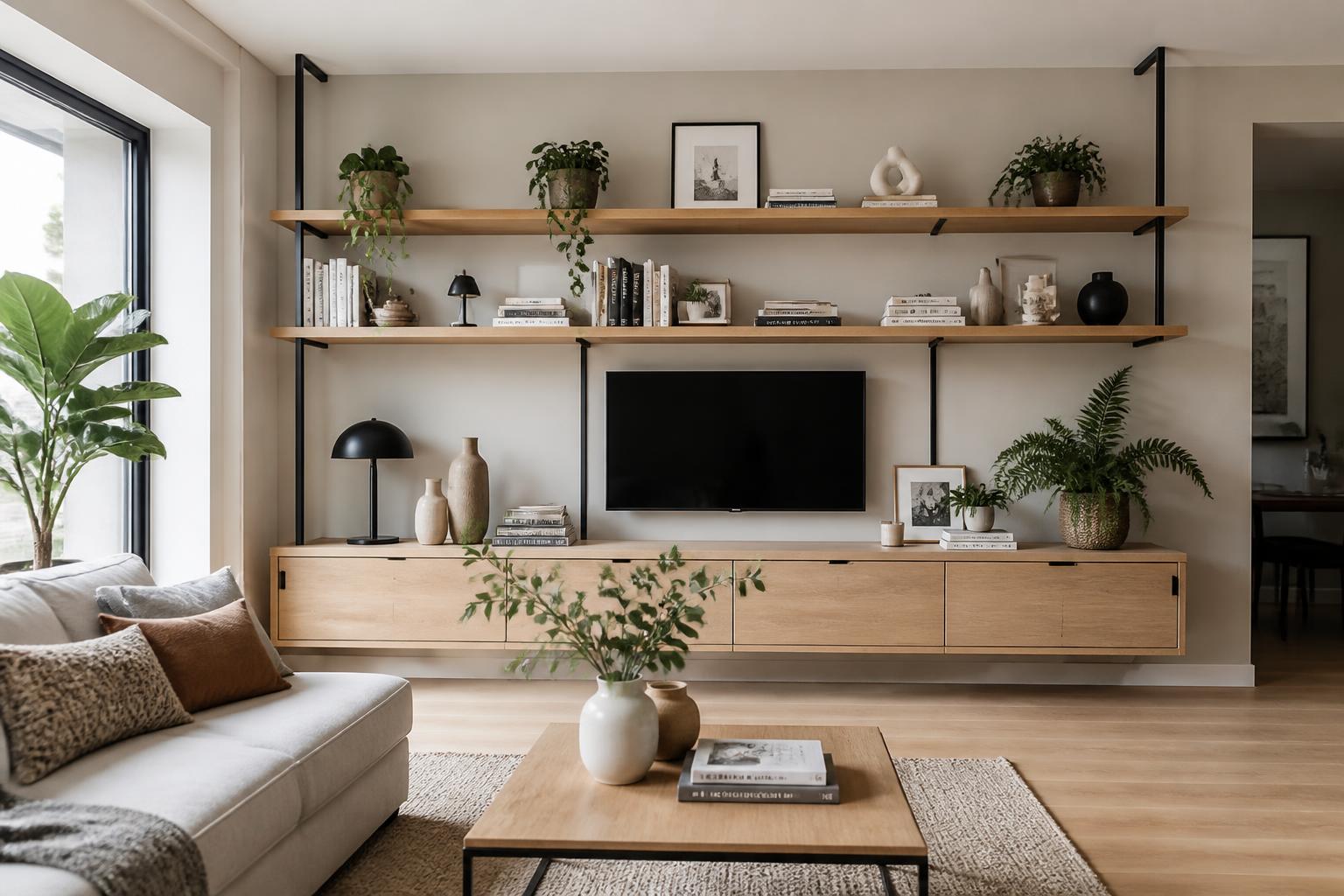 découvrez notre guide pratique pour choisir les étagères idéales et sublimer les murs de votre salon avec style et fonctionnalité.