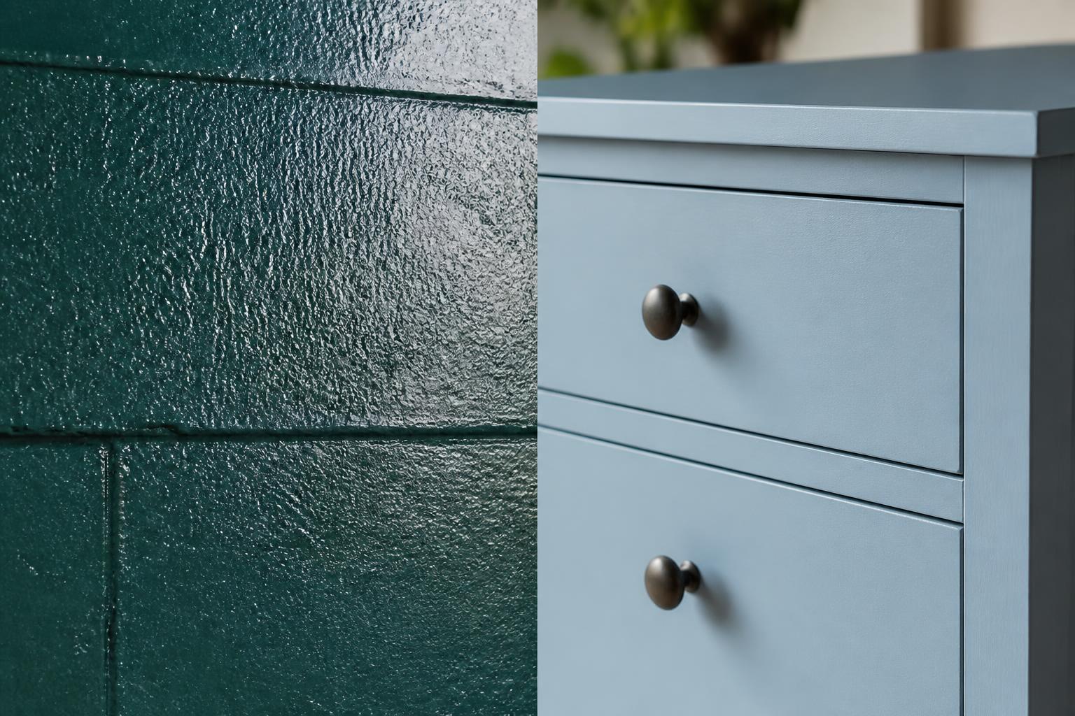 découvrez comment choisir entre une peinture glycéro ou acrylique en fonction du support pour garantir une finition parfaite et durable à vos travaux.