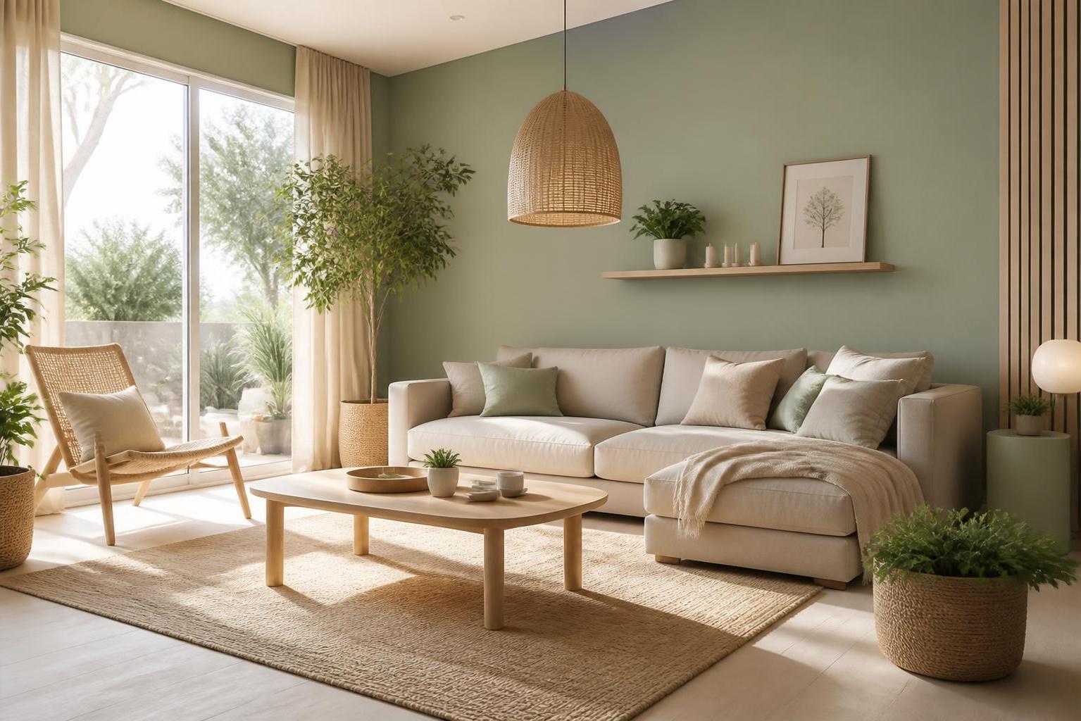 découvrez comment associer la peinture vert sauge avec d'autres couleurs pour créer une atmosphère apaisante et harmonieuse dans votre maison.