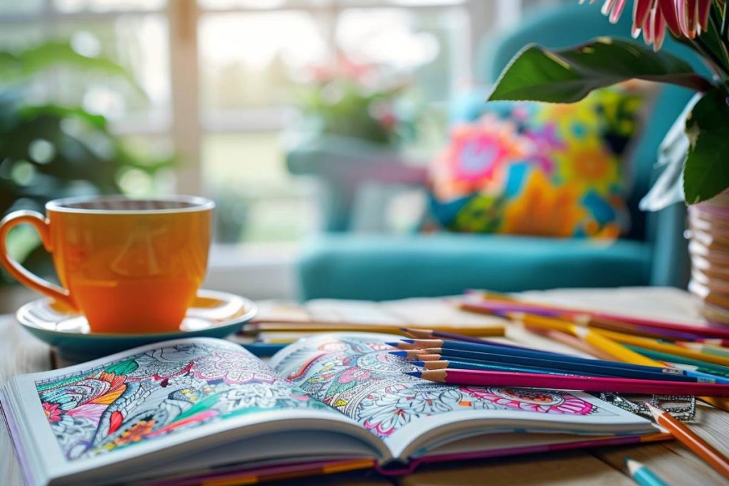 Livre de coloriage pour adulte : 100 designs relaxants pour stimuler la créativité et réduire le stress