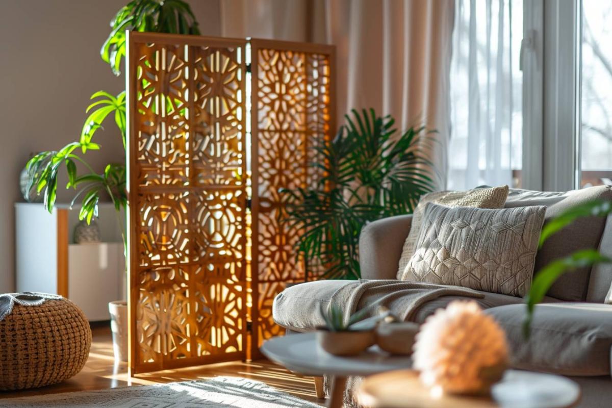 Comment séparer chambre et salon : 10 idées pratiques et stylées pour optimiser votre espace