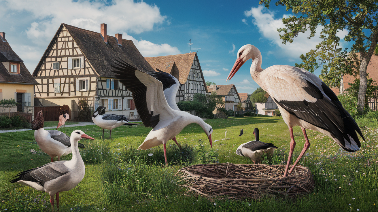 découvrez comment la lutte contre les ouettes d'égypte en alsace menace l'habitat des cigognes, symbole de la région. une analyse des enjeux écologiques et des solutions pour préserver cette espèce emblématique.