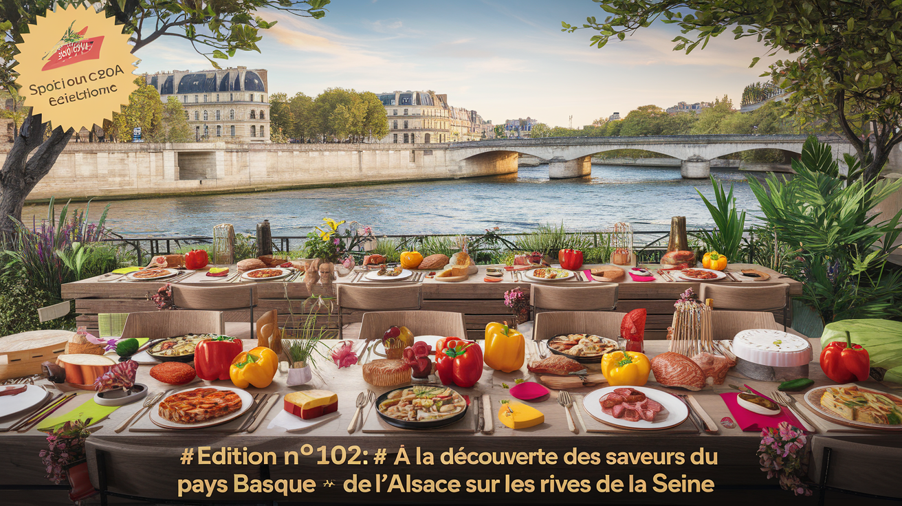 plongez dans l'édition spéciale n°102, où nous explorons les délices culinaires du pays basque et de l'alsace, tout en naviguant le long des rives pittoresques de la seine. découvrez des recettes authentiques, des traditions gastronomiques et des histoires fascinantes qui célèbrent la richesse de ces deux régions emblématiques.