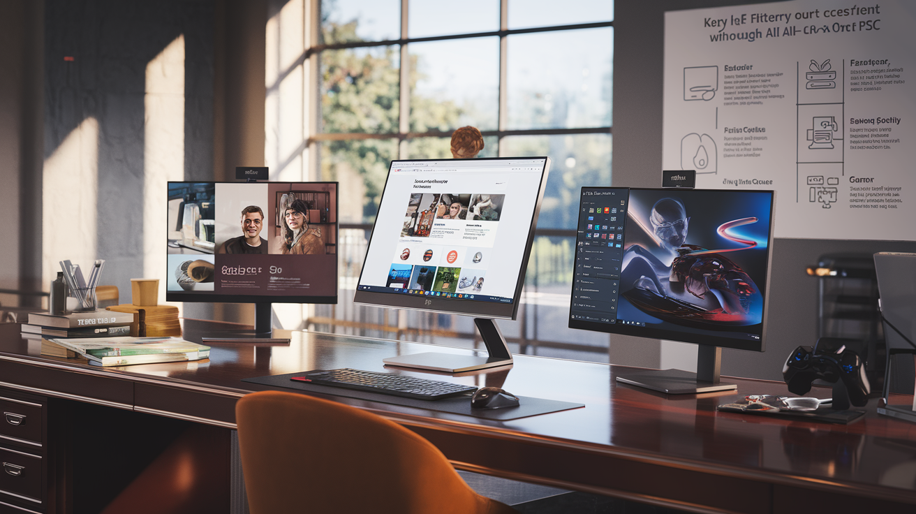 découvrez notre guide complet pour choisir le pc tout-en-un qui correspond parfaitement à vos besoins. que vous soyez étudiant, professionnel ou passionné de technologie, trouvez des conseils pratiques et des recommandations pour faire le meilleur choix.
