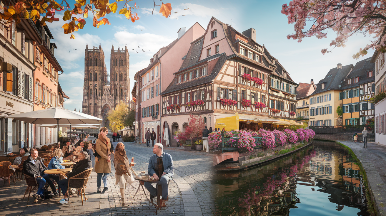 découvrez la météo en alsace pour une journée exceptionnelle avec des températures agréables de 9°c à strasbourg et 8°c à colmar. profitez d'un temps radieux pour explorer cette belle région !