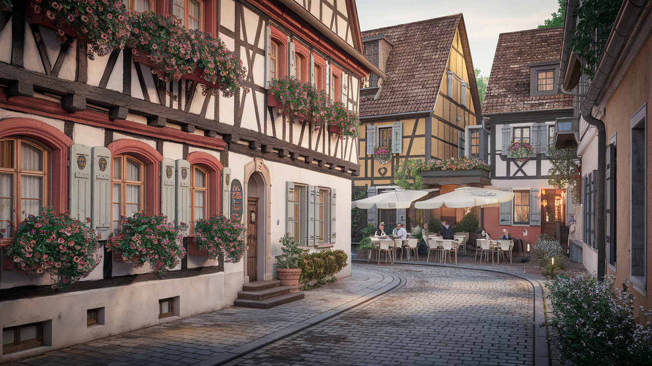 Explorez lAlsace la Prague francaise celebre pour ses charmantes maisons a colombages découvrez l'alsace, surnommée la 'prague française', où vous serez enchanté par ses pittoresques maisons à colombages, ses paysages féériques et sa riche culture. plongez dans un voyage inoubliable au cœur de cette région emblématique et savourez ses traditions culinaires!