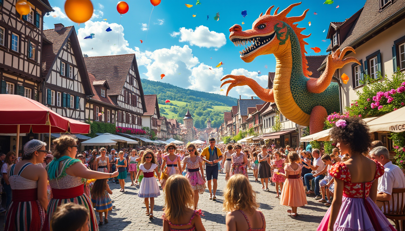 plongez dans l'ambiance festive des carnavals de 2025 en alsace ! découvrez le programme riche en couleurs, parades, concerts et animations captivantes qui vous attendent pour célébrer cette tradition incontournable. ne manquez pas les événements et les moments magiques qui promettent de faire vibrer les cœurs !