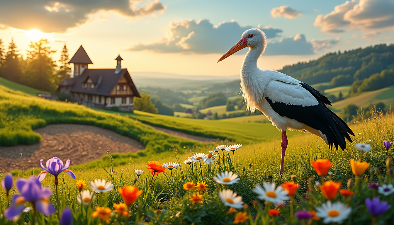 La cigogne un symbole revelateur des mutations climatiques en Alsace 1 découvrez comment la cigogne, emblématique d'alsace, révèle les impacts des mutations climatiques sur son habitat et son comportement. plongez dans l'étude de cet oiseau fascinant et son rôle dans l'écosystème face aux enjeux environnementaux contemporains.