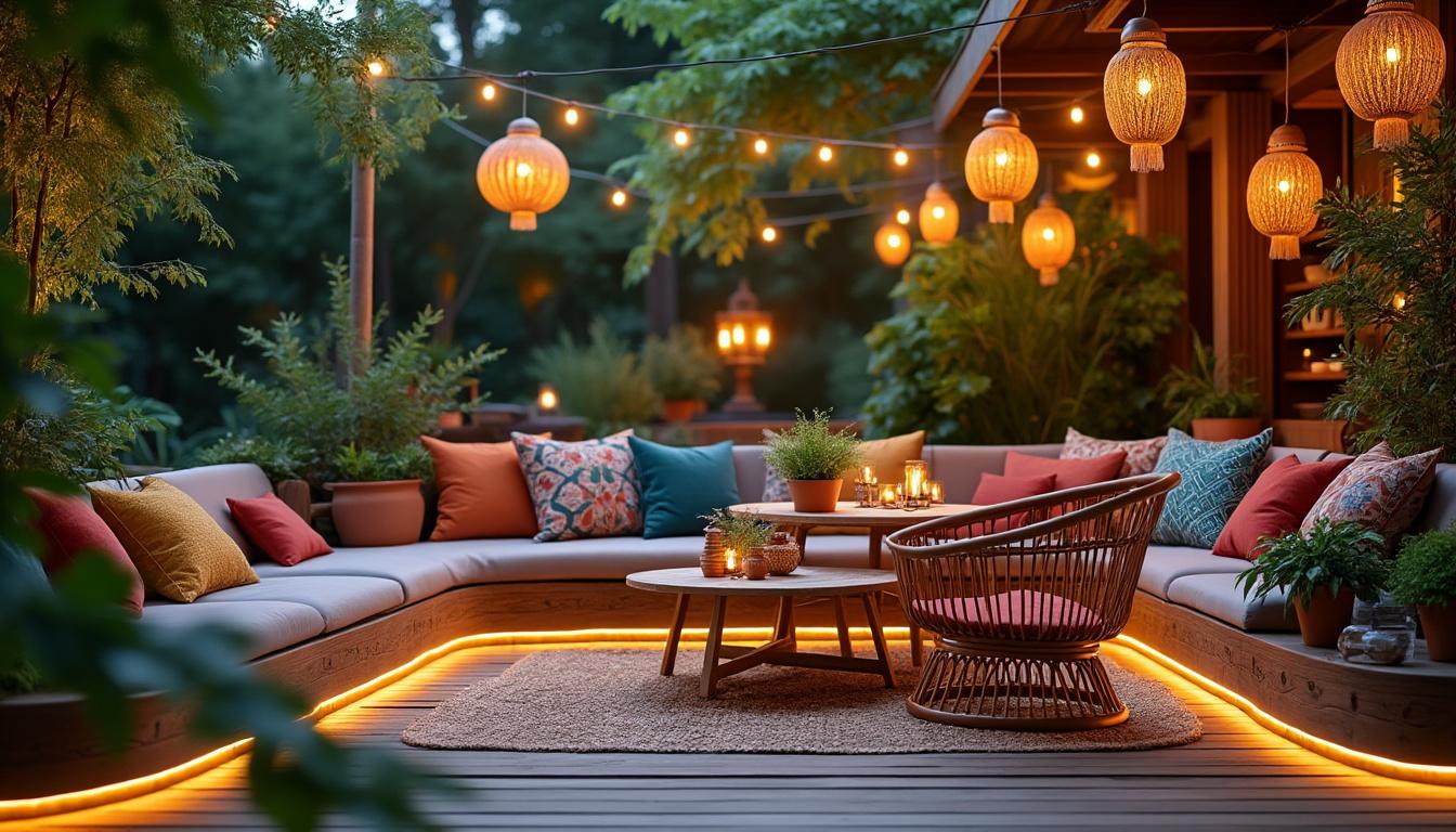 Creer une oasis boheme guide pratique pour choisir un eclairage doux et accueillant 1 découvrez comment transformer votre espace en une oasis bohème grâce à notre guide pratique. apprenez à choisir un éclairage doux et accueillant qui créera une atmosphère chaleureuse et relaxante dans votre intérieur.