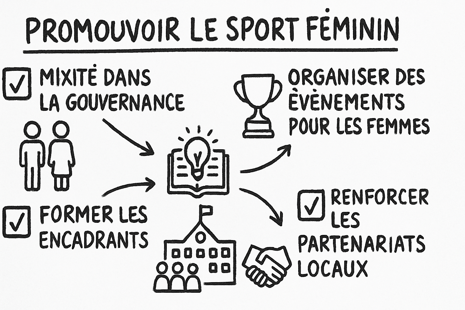 clubs sportifs femmes alsace sketchnote ehrengarth Résumé visuel de l’article