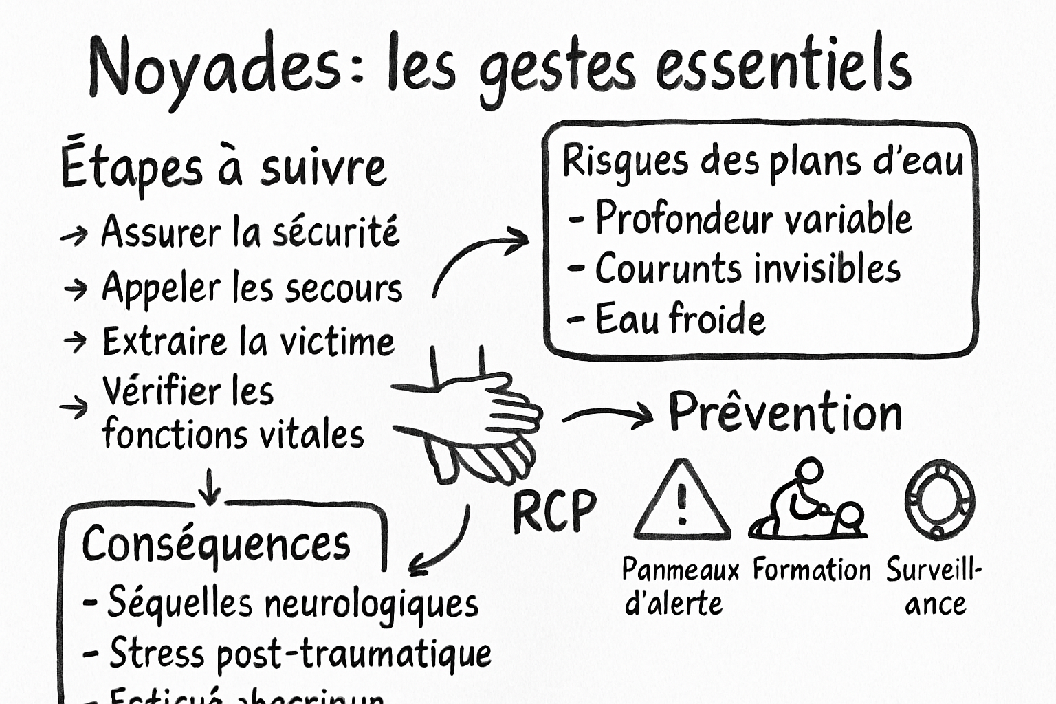 homme critique noyade bischheim sketchnote ehrengarth Résumé visuel de l’article